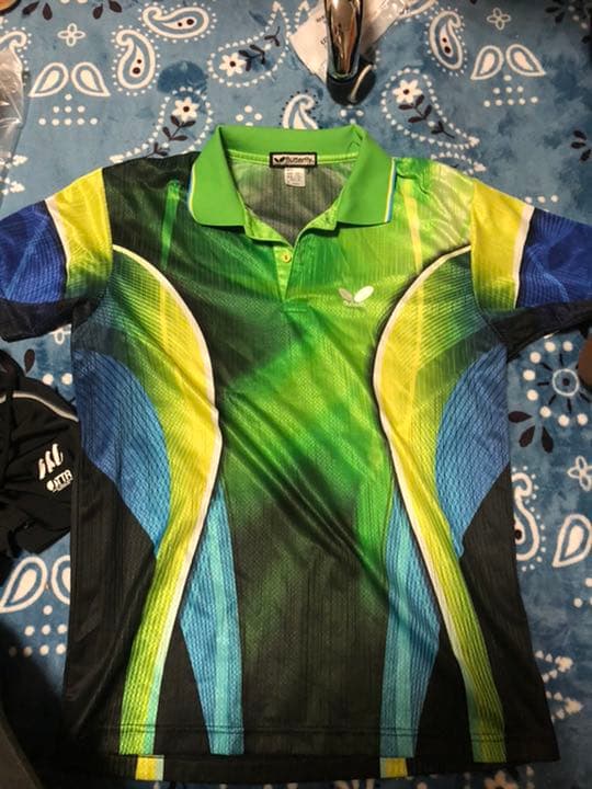 卓球 ユニフォーム3枚とスボン2枚 Butterfly TSP nittaku