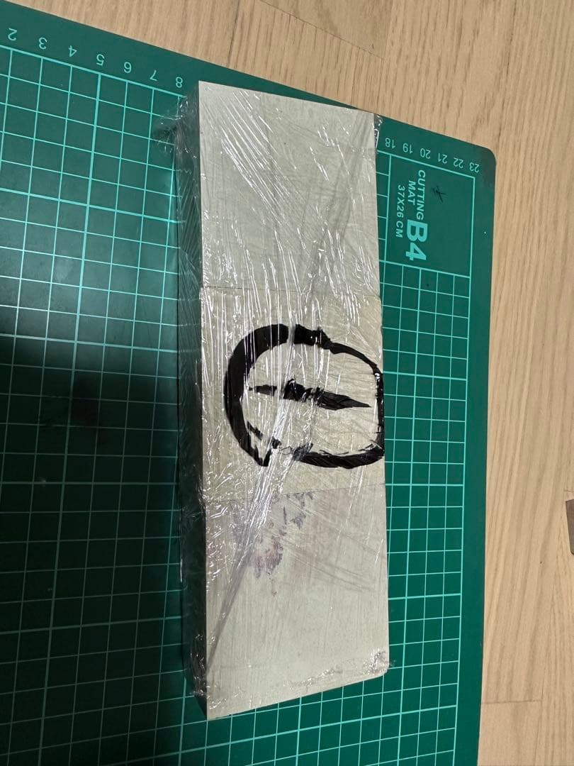 新青田　公募用　印材　ラオス　篆刻　印材　印石　書道　落款　遊印　7cm 大材①