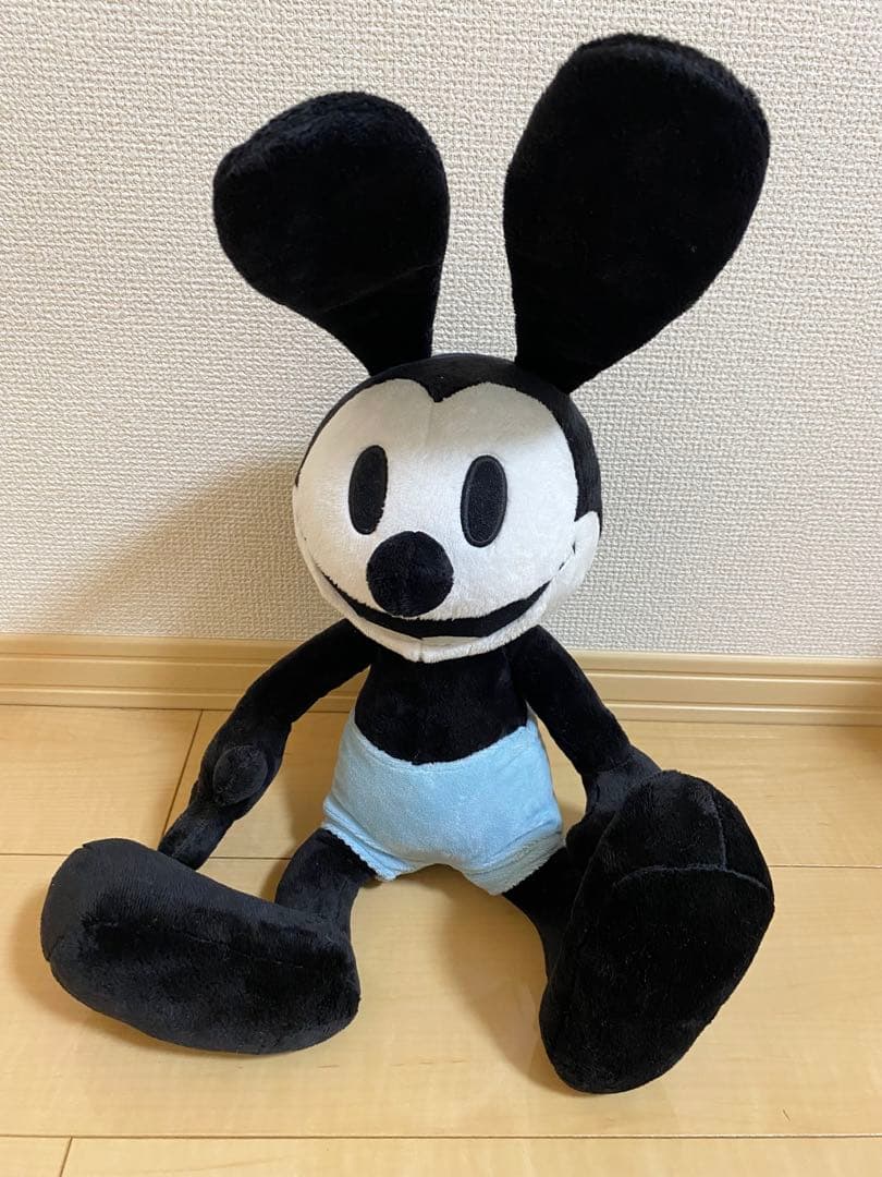 超レア　オズワルド　ぬいぐるみ　キーホルダー　ぬいば　ディズニー