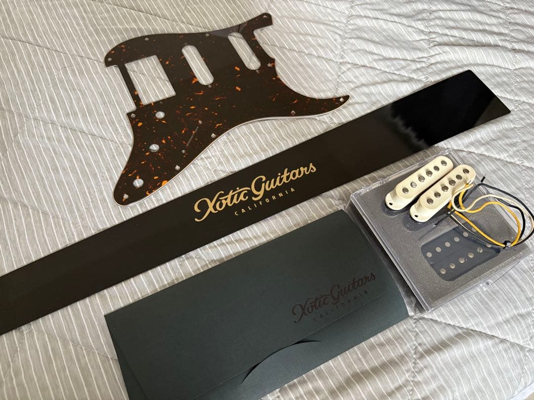 Xotic XSC-2 バーガンディメタリック 改造あり