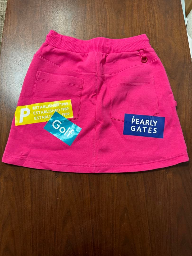 PEARLY GATES ピンク ゴルフスカート サイズ0 未使用
