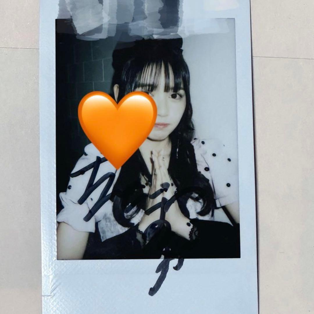 FRUITS ZIPPER 鎮西寿々歌 サイン入り チェキ