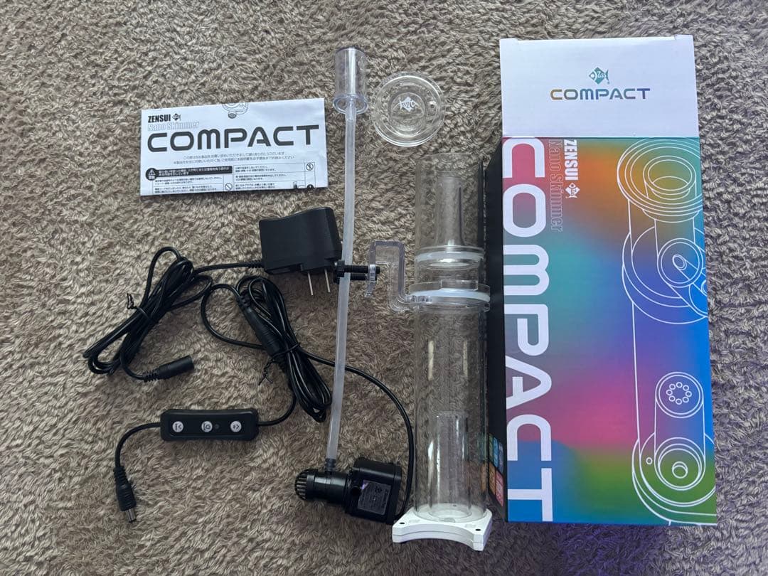 美品　ZENSUI COMPACT プロテインスキマーゼンスイ