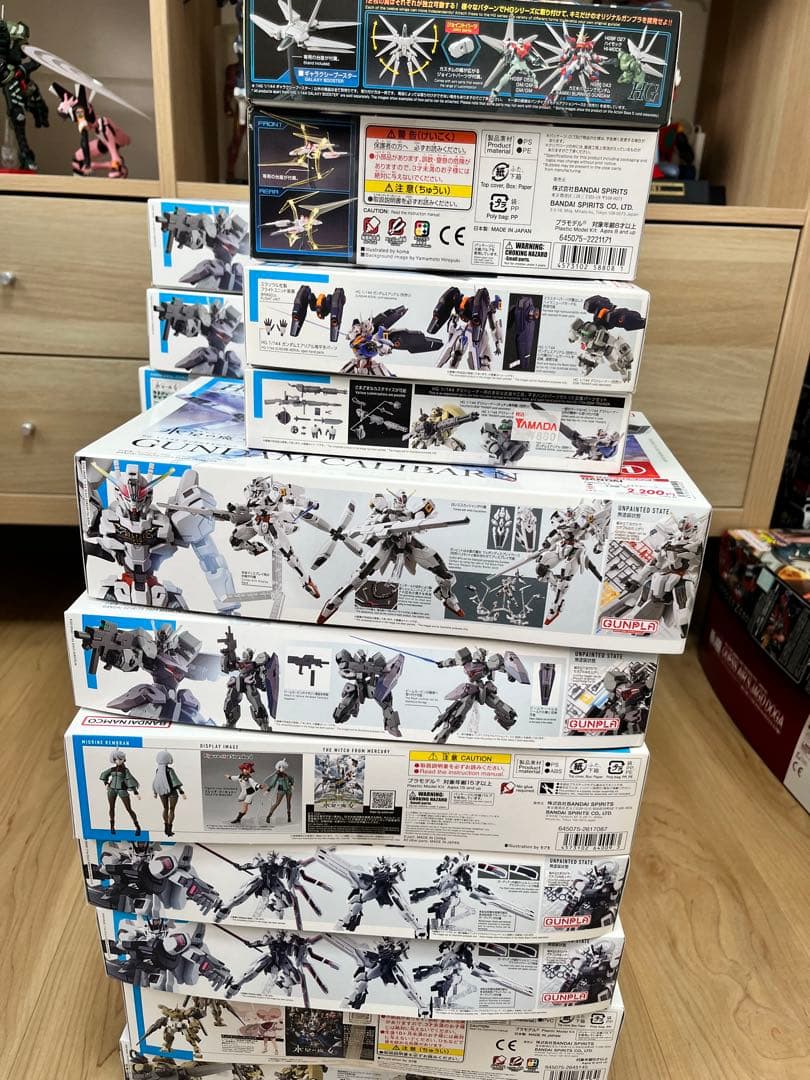 HG水星の魔女ガンプラセット