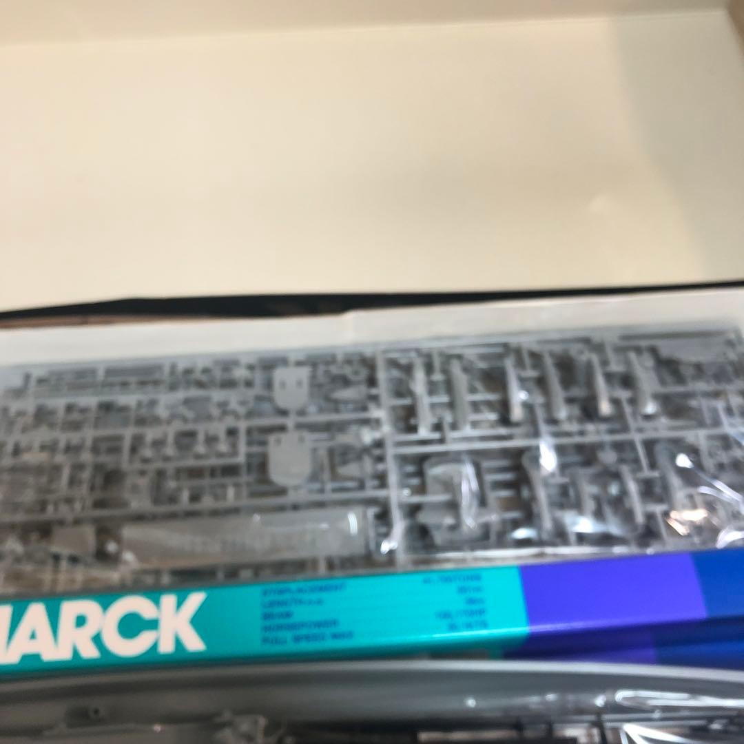 訳あり　Tamiya 1/350 ドイツ戦艦ビスマルク　プラモデル