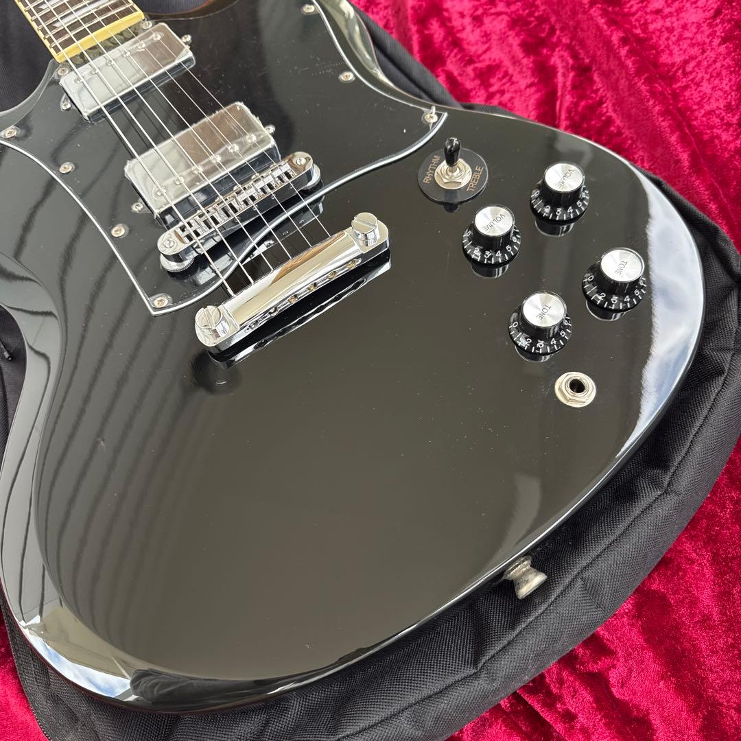 美品 メンテ済 Blitz by AriaProII SG BLK セットネック