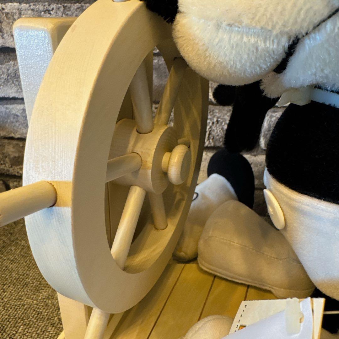 シュタイフ 蒸気船ウィリー ミッキーマウス 世界限定品