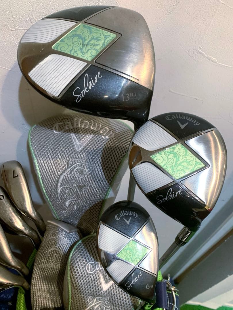 豪華　良品　レディースゴルフクラブ キャロウェイ　ソレイユ　優しく可愛い