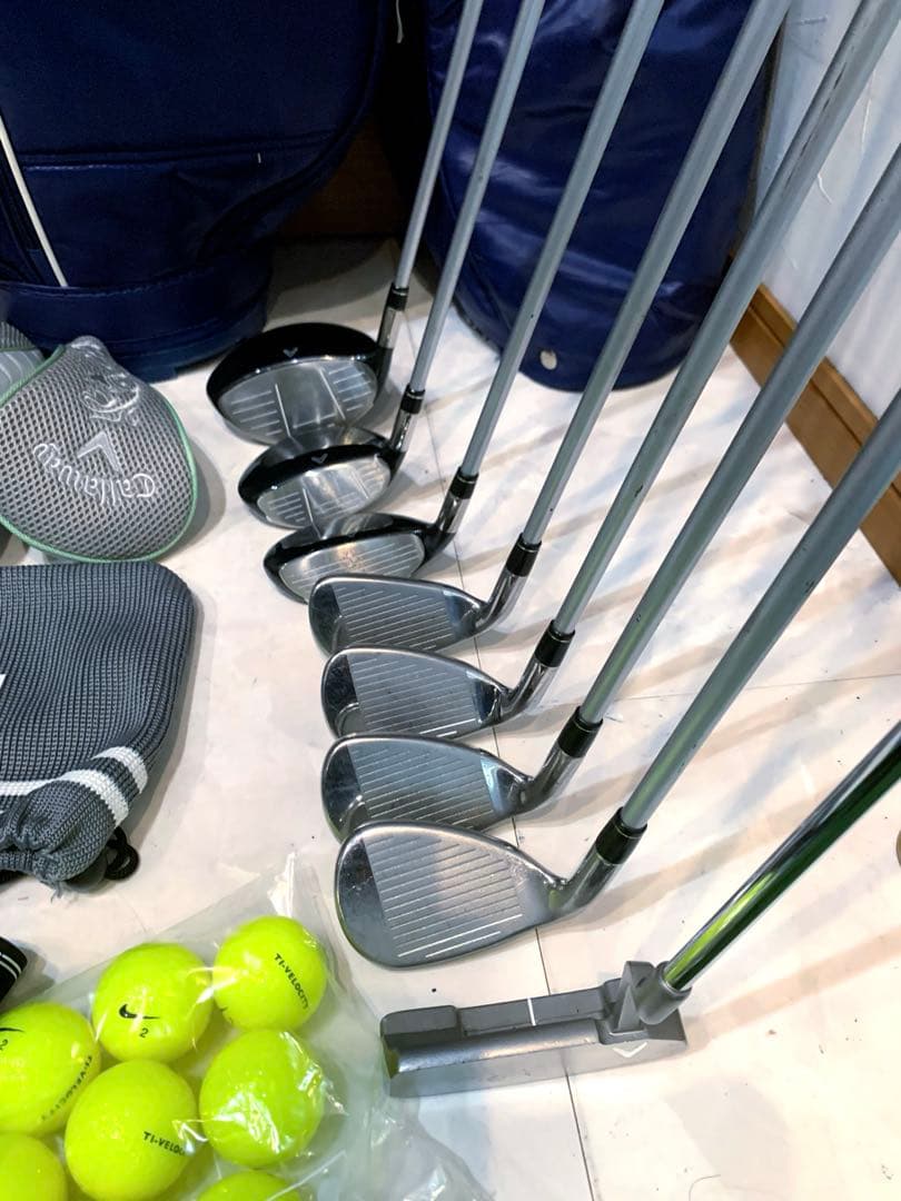 豪華　良品　レディースゴルフクラブ キャロウェイ　ソレイユ　優しく可愛い