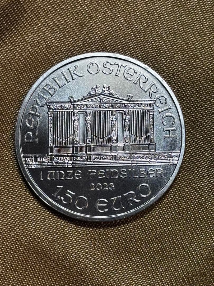 ウィーン銀貨 2023年発行 silver 銀 1オンス銀貨