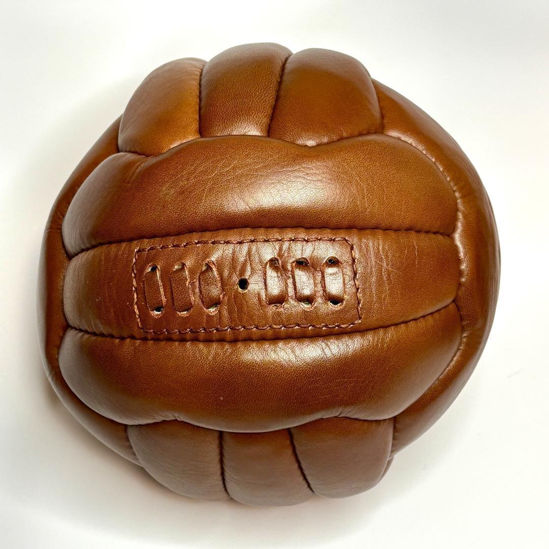 希少　入手困難品　ダンヒル　dunhill レザーボール ブラウン　茶色　サイン