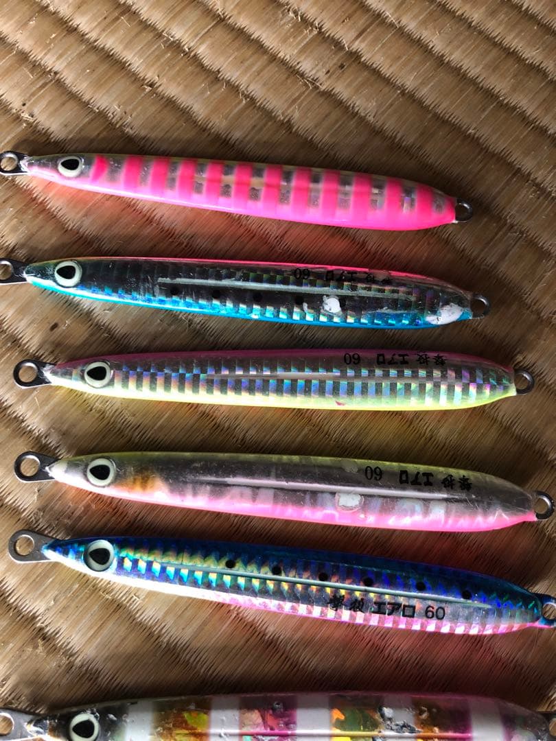 ジグ24本セット！撃投ジグ撃投エアロ撃投ストライクrサーディンステイフォールなど