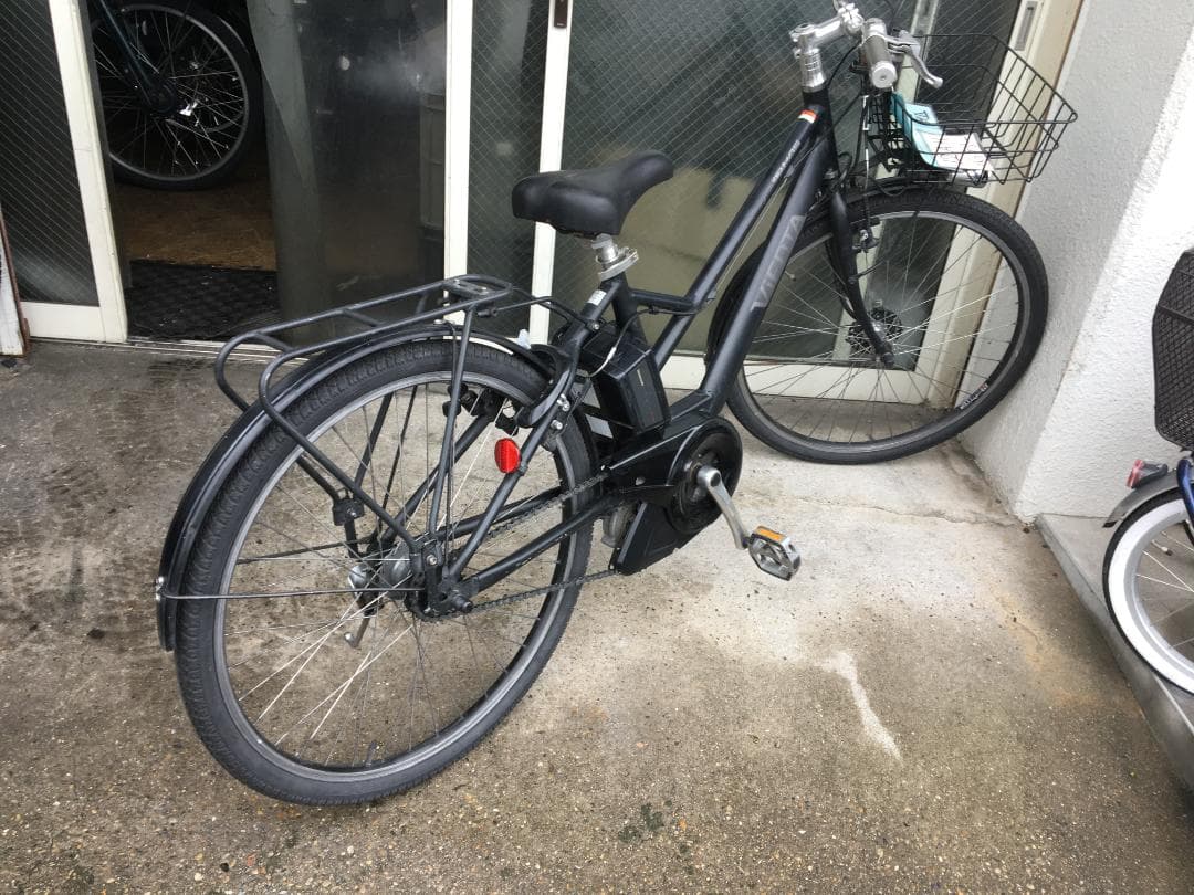 地域限定送料無料　パス　ヴィエンタ　内装5段変速　黒　神戸市　電動自転車