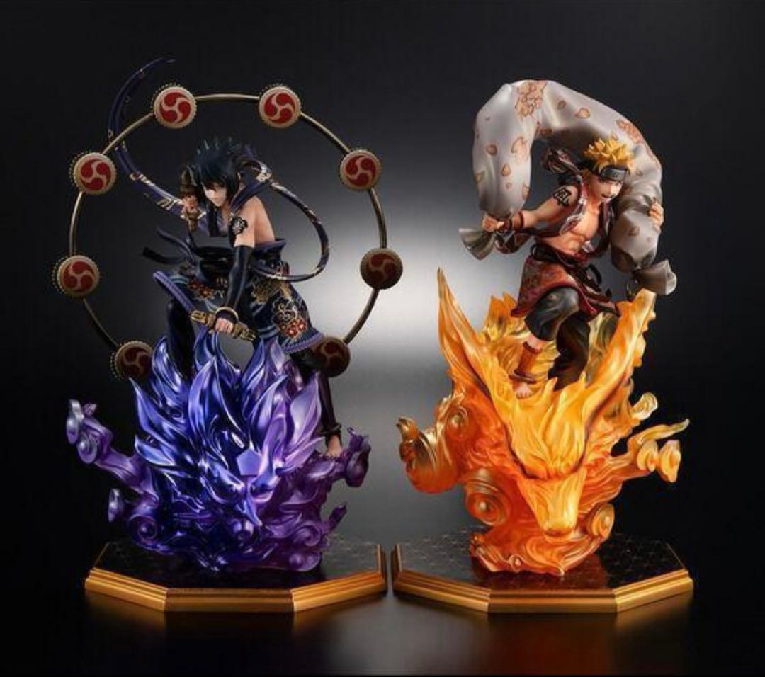 G.E.M. NARUTO ナルト 疾風伝 うずまきナルト風神＆うちはサスケ雷神