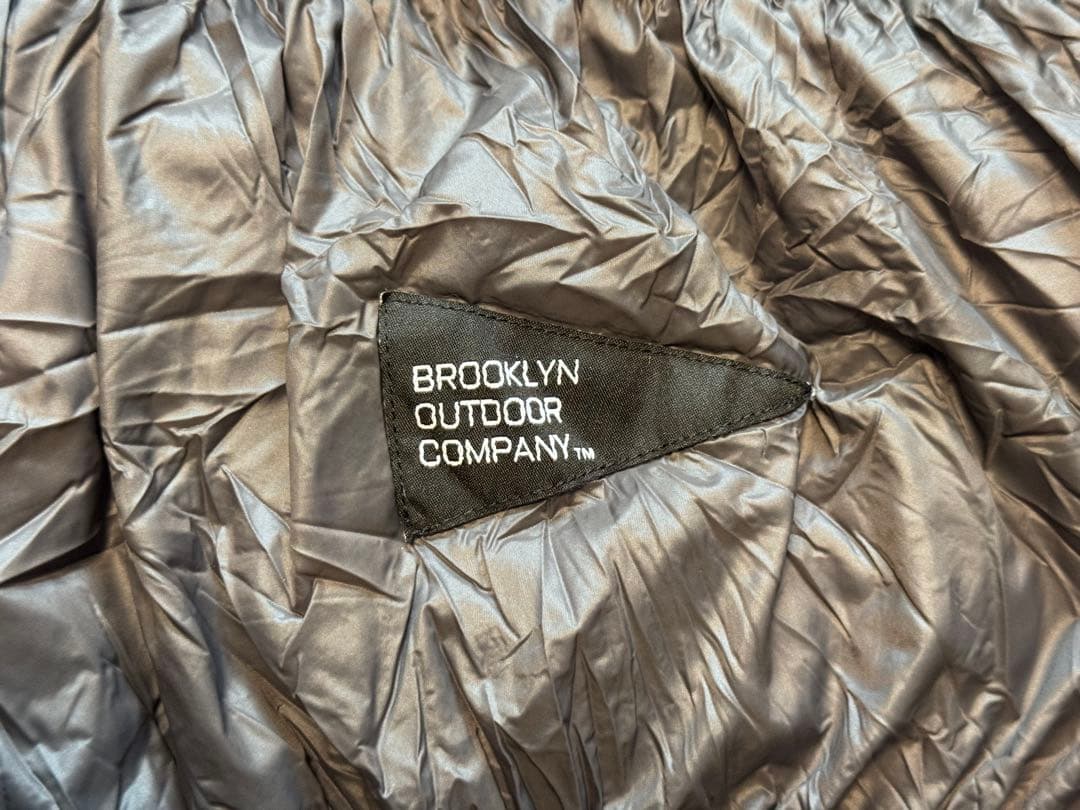 Brooklyn Outdoor Company シュラフ600g グースダウン