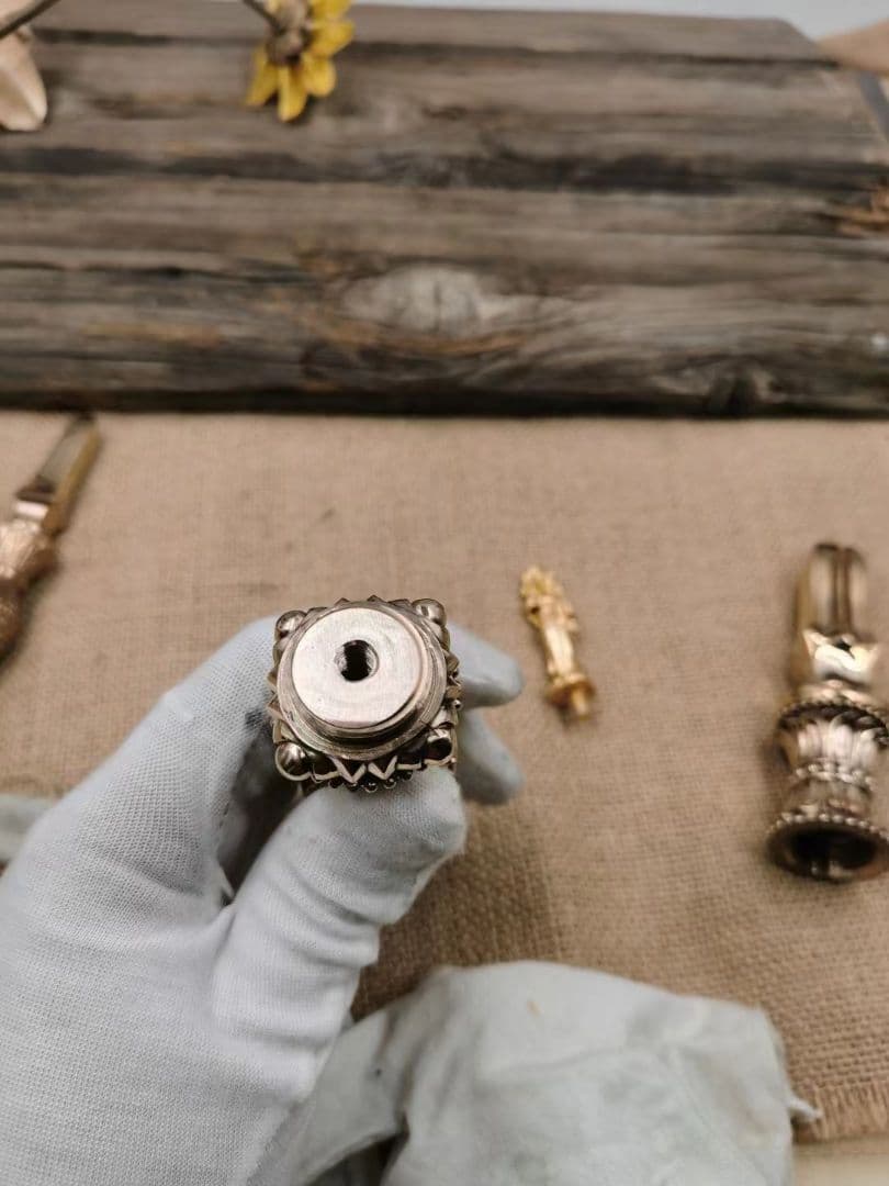 【修縁堂】密教法具 真言宗 不動明王内蔵版 四大明王杵 独鈷杵vajra22CM