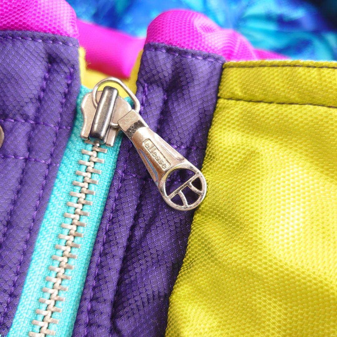 エレッセ スキー スノーボードウェア セットアップ ライトミント ロゴ刺繍 M