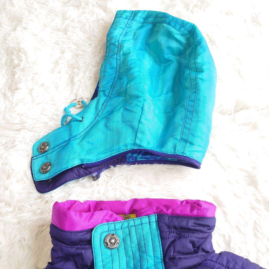 エレッセ スキー スノーボードウェア セットアップ ライトミント ロゴ刺繍 M