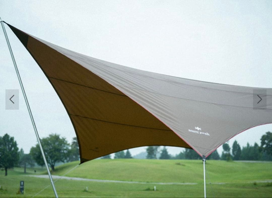 【美品】スノーピーク HDタープ\"シールド\"ヘキサL TP-862H