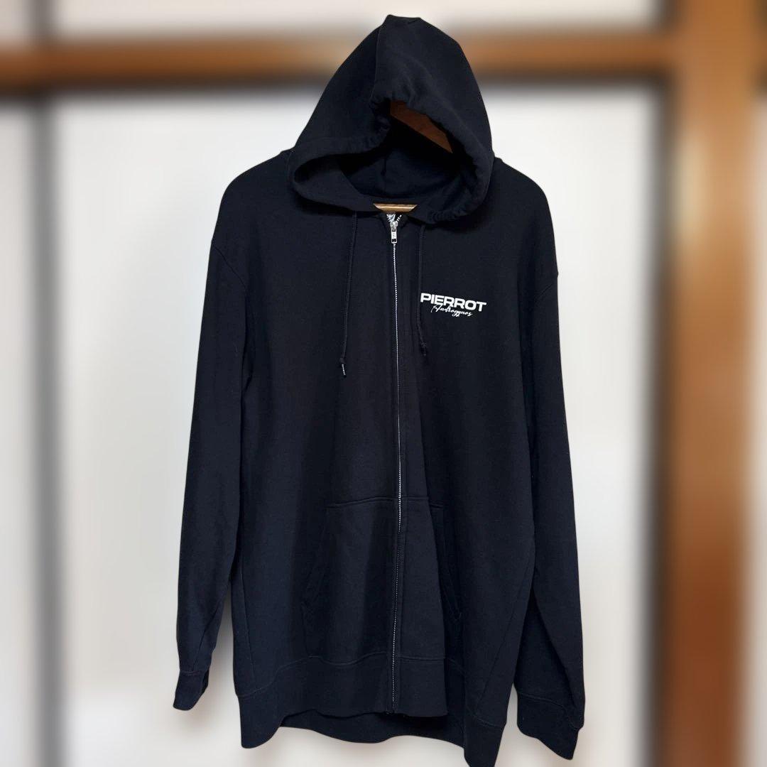 PIERROT アンドロジナス フード付きパーカー 2XL