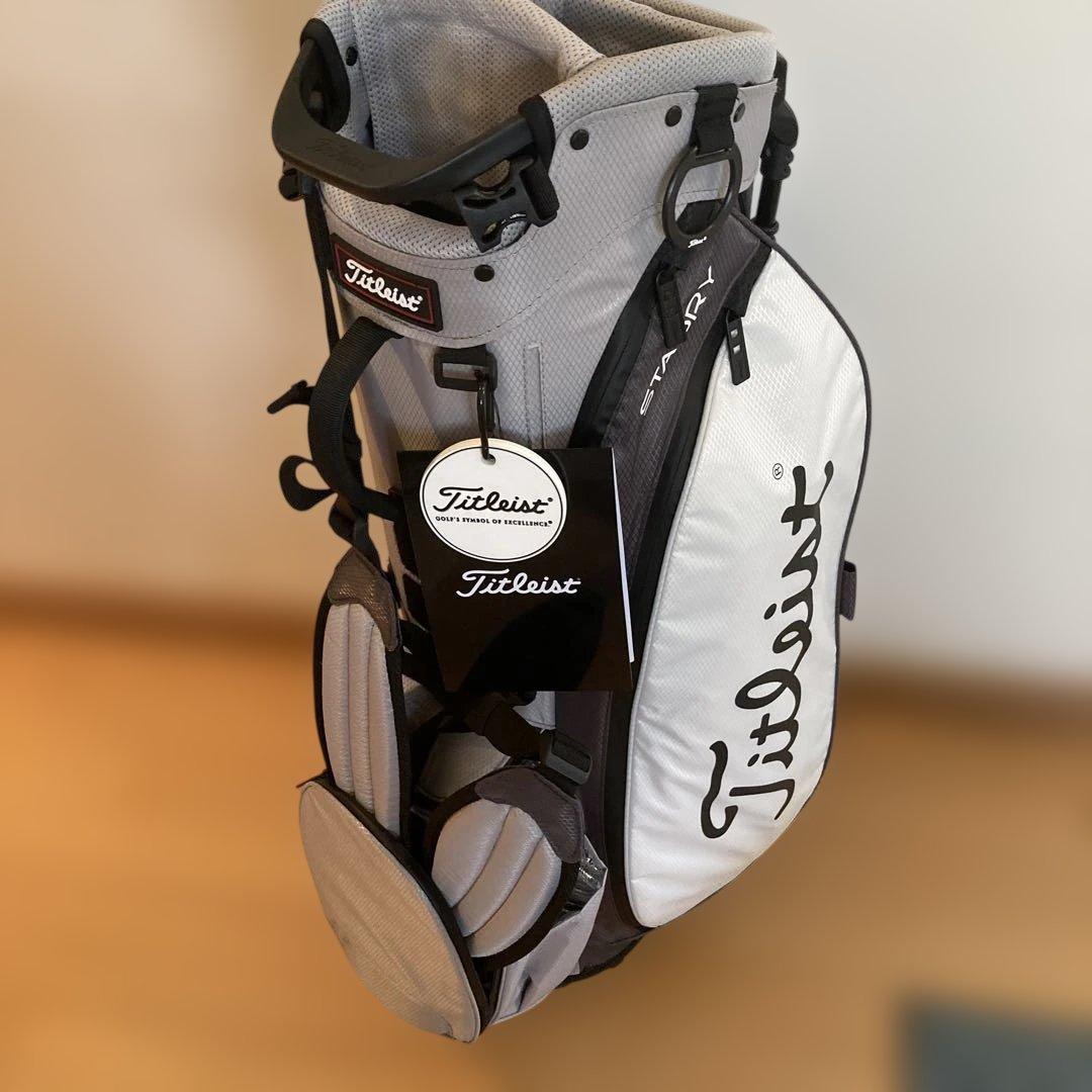 Titleist スタドラ ゴルフバッグ グレー/ホワイト