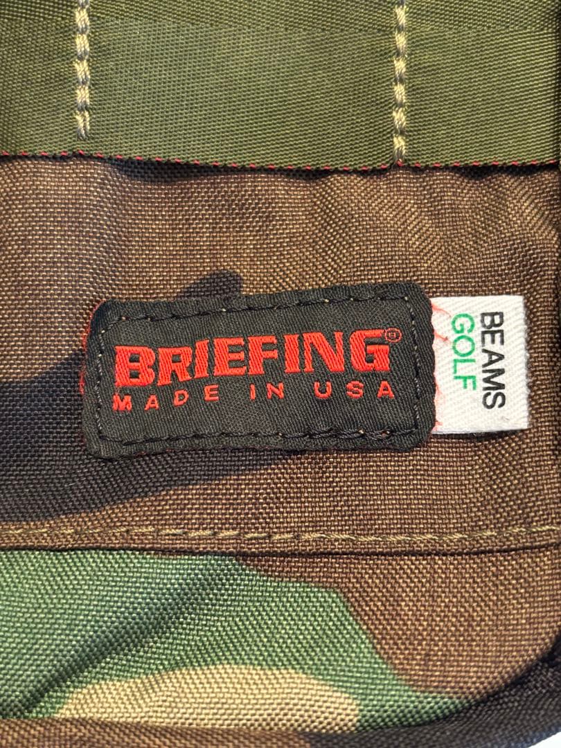 ブリーフィング　ビームスゴルフ　カートバック