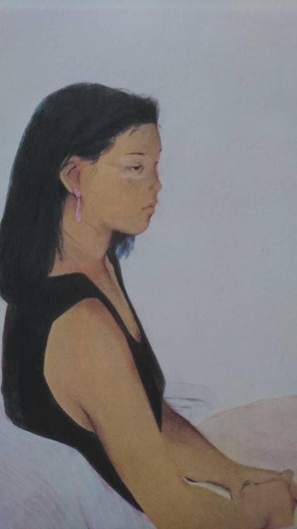 北田 克己、初夏、厳選、希少画集画、新品高級額 額装付、きただ かつみ