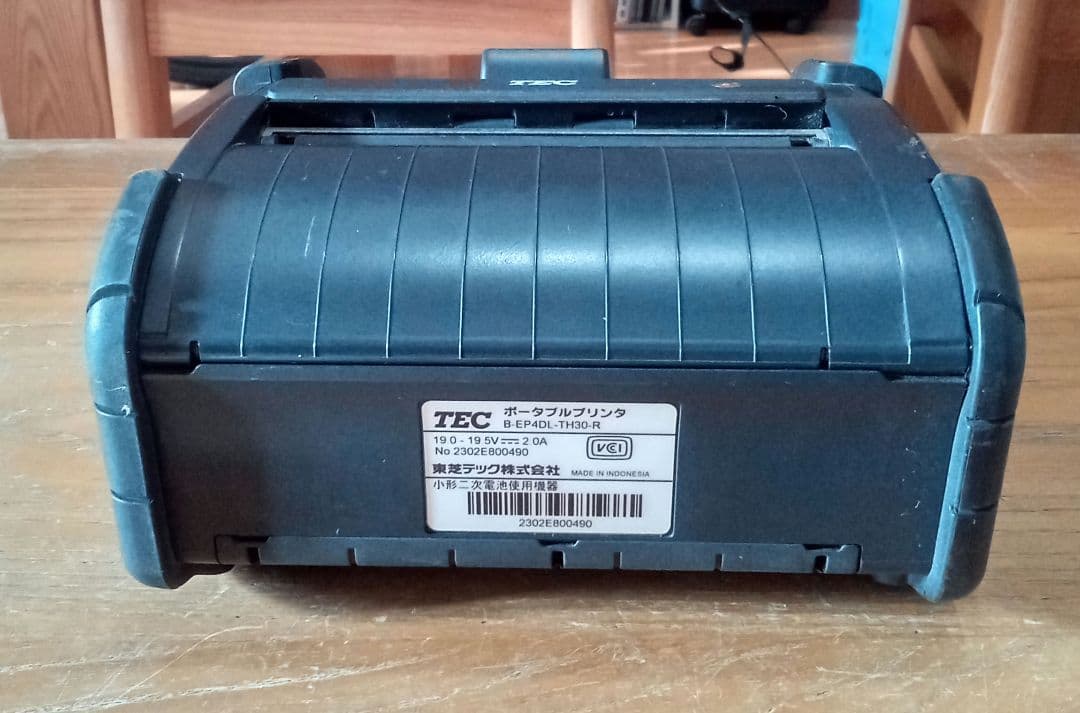 【現状品】東芝テック ポータブルプリンター B-EP4DL（本体のみ）47