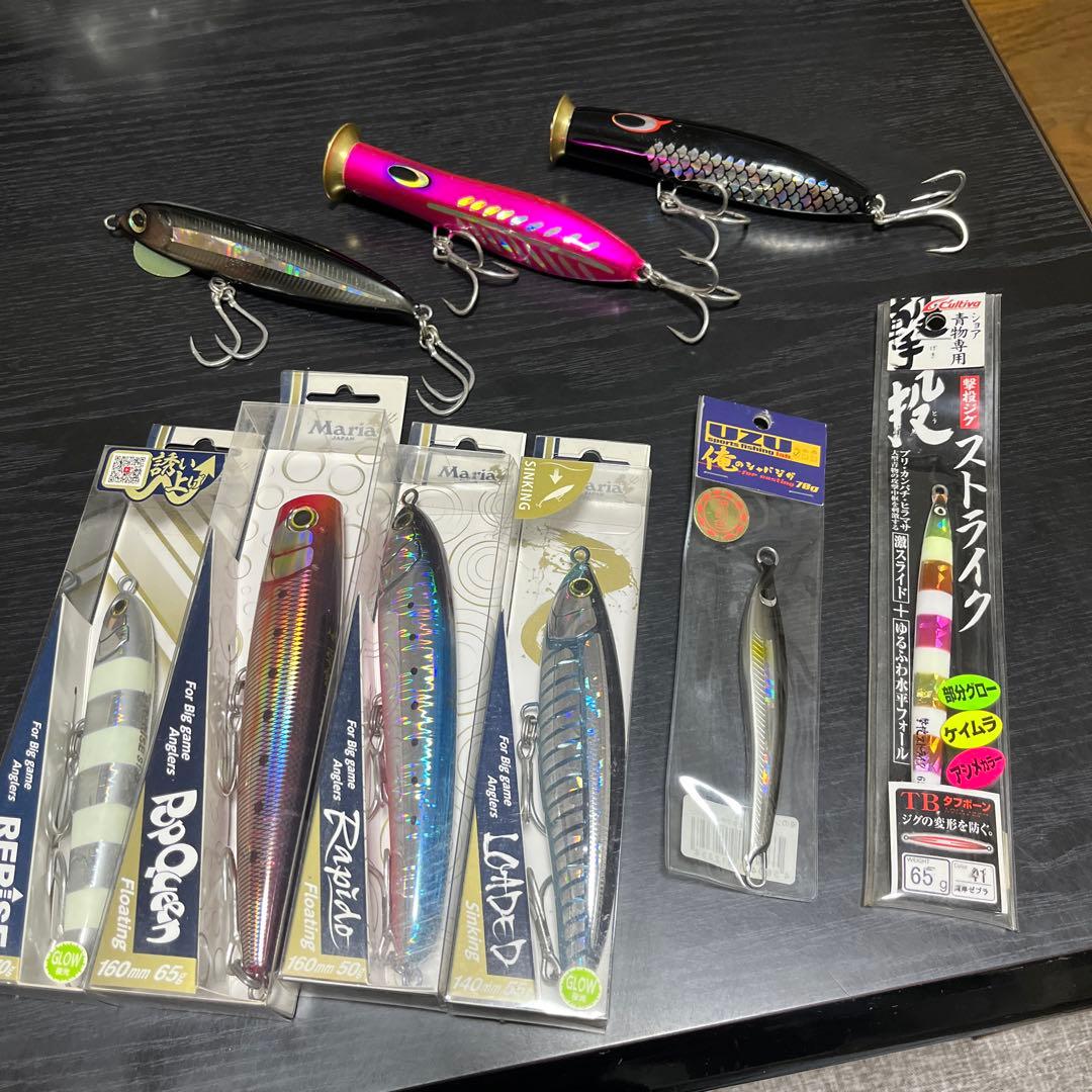 青物ルアー まとめ売り （ほぼ未使用） UZU Maria トップウォーター