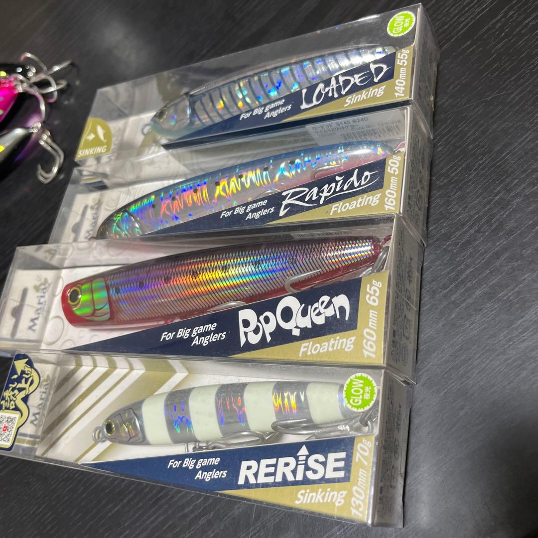 青物ルアー まとめ売り （ほぼ未使用） UZU Maria トップウォーター