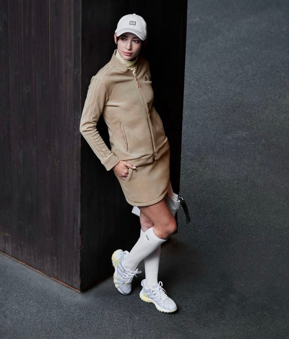 adidas Golf（アディダスゴルフ）コーデュロイセットアップ　ベージュ