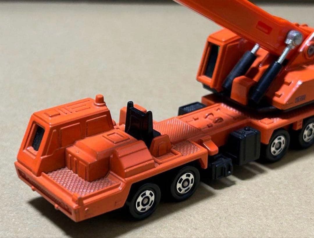 ロングトミカ L5 多田野 ハイドロクレーン TG-452 オレンジ