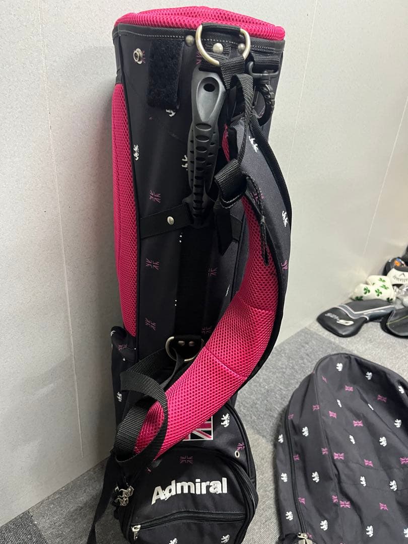 美品 Admiral スタンド キャディバッグ
