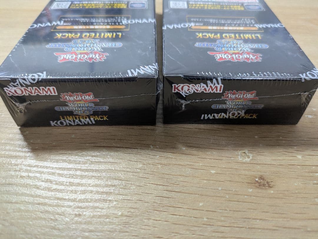 遊戯王 WORLD CHAMPIONSHIP LIMITED PACK 2BOX