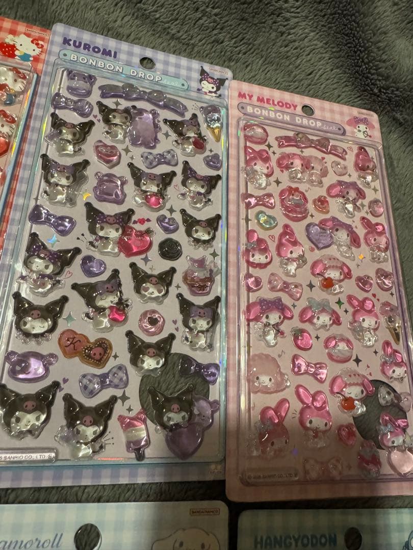 【確実正規品！！】サンリオボンボンドロップシール 8セット