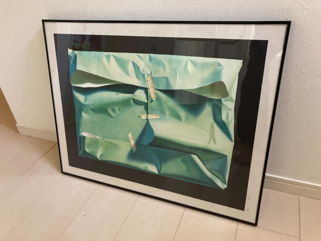 ユルヨ・エーデルマン 「緑の包み」 リトグラフ　直筆サイン入り