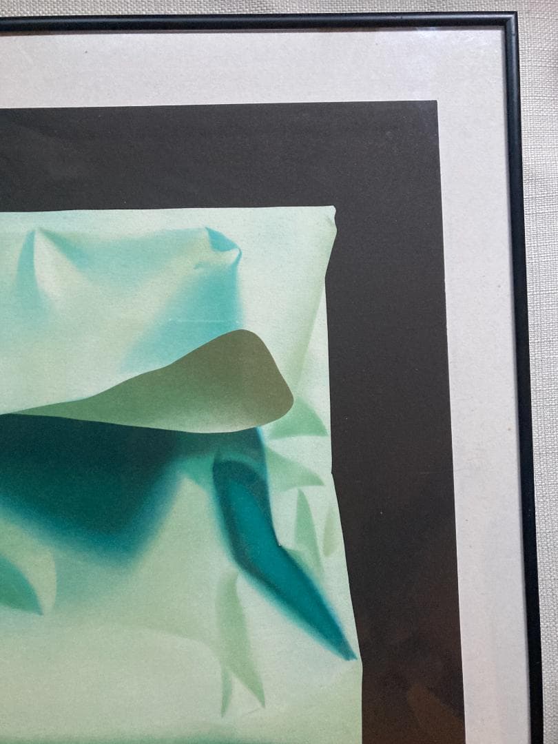 ユルヨ・エーデルマン 「緑の包み」 リトグラフ　直筆サイン入り