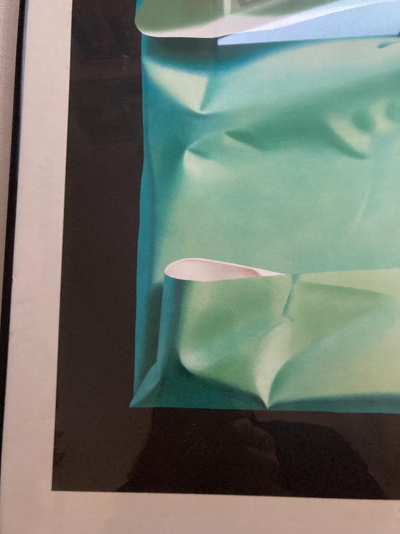 ユルヨ・エーデルマン 「緑の包み」 リトグラフ　直筆サイン入り