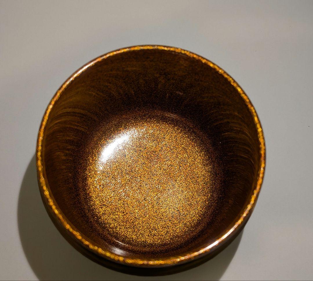 『山下永甫』大棗『芦』内金梨子地　輪島塗　共箱　茶道具