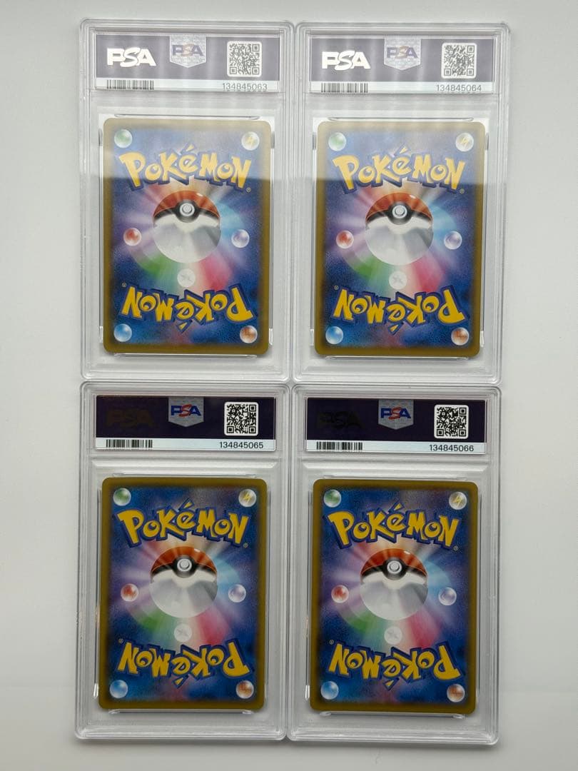 なみのりピカチュウ25th そらをとぶピカチュウ25th 『PSA10 4連番』