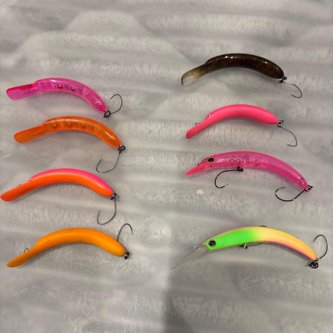 エリアトラウト用ニョロ系8色セット ココニョロ　ペピーノ