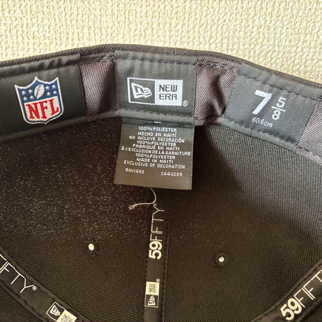 【海外限定】7 5/8 ニューエラ 59FIFTY ロサンゼルスラムズ ブラック