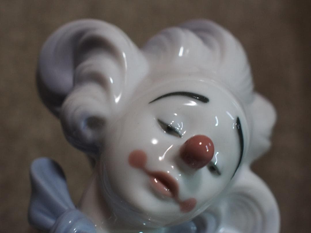 ★　LLADRO リヤドロ ピエロの手品 人形 フィギュリン 共箱 ・美品