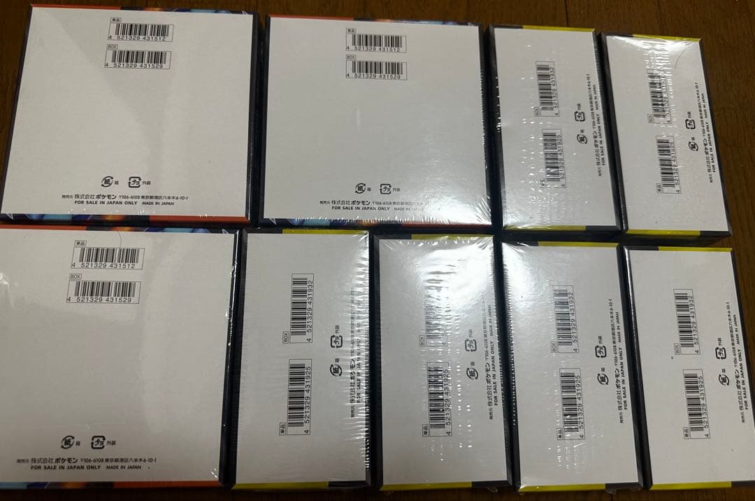 未開封シュリンク付ポケカ　MEGAドリームex6BOX、インフェルノX3BOX