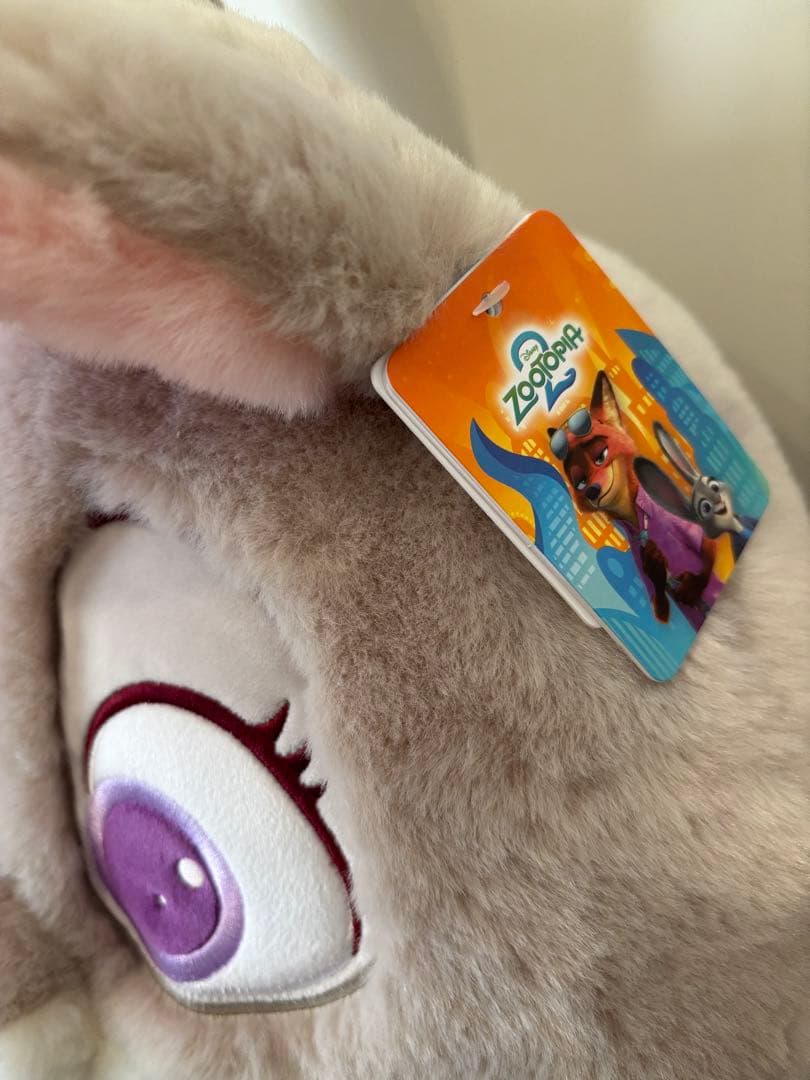 【新品】ズートピア ジュディ コストコ限定 ブランケット付きぬいぐるみ