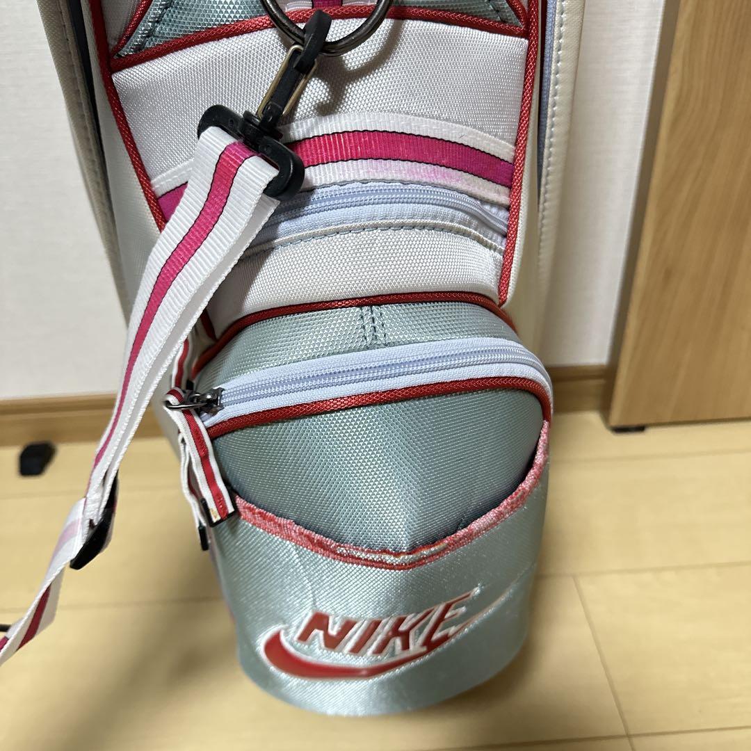 廃盤希少 NIKE GOLF キャディバッグ ライトブルー/ホワイト