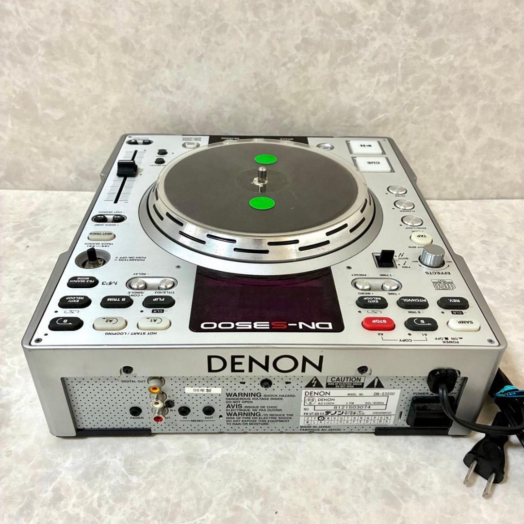 DENON デノン DJ CDプレーヤー CDJ DN-S3500②