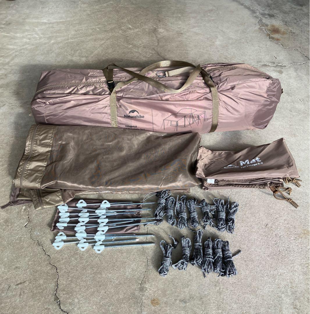 Naturehike Village 6.0 Plus グランドシート付き