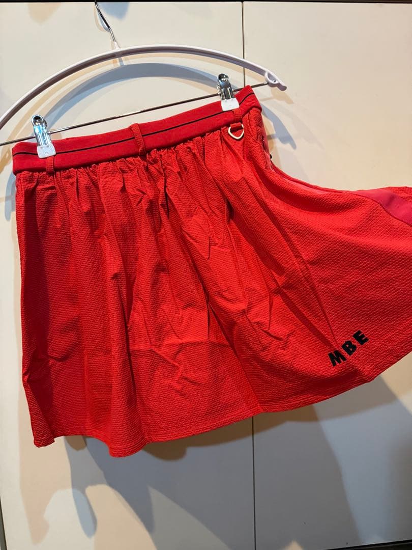 【新品】MASTER BUNNY EDITION スカート サイズ0 レッド
