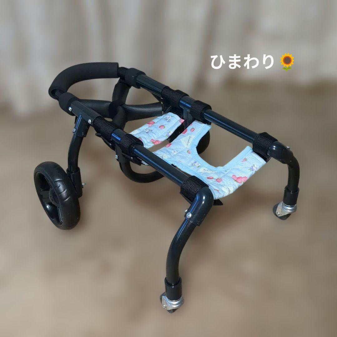ワンちゃん4輪　リハビリ　食事補助　犬用車椅子　シニア犬介護　犬の歩行器